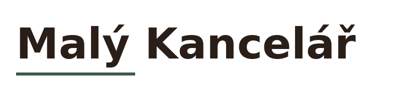 Malý Kancelář logo
